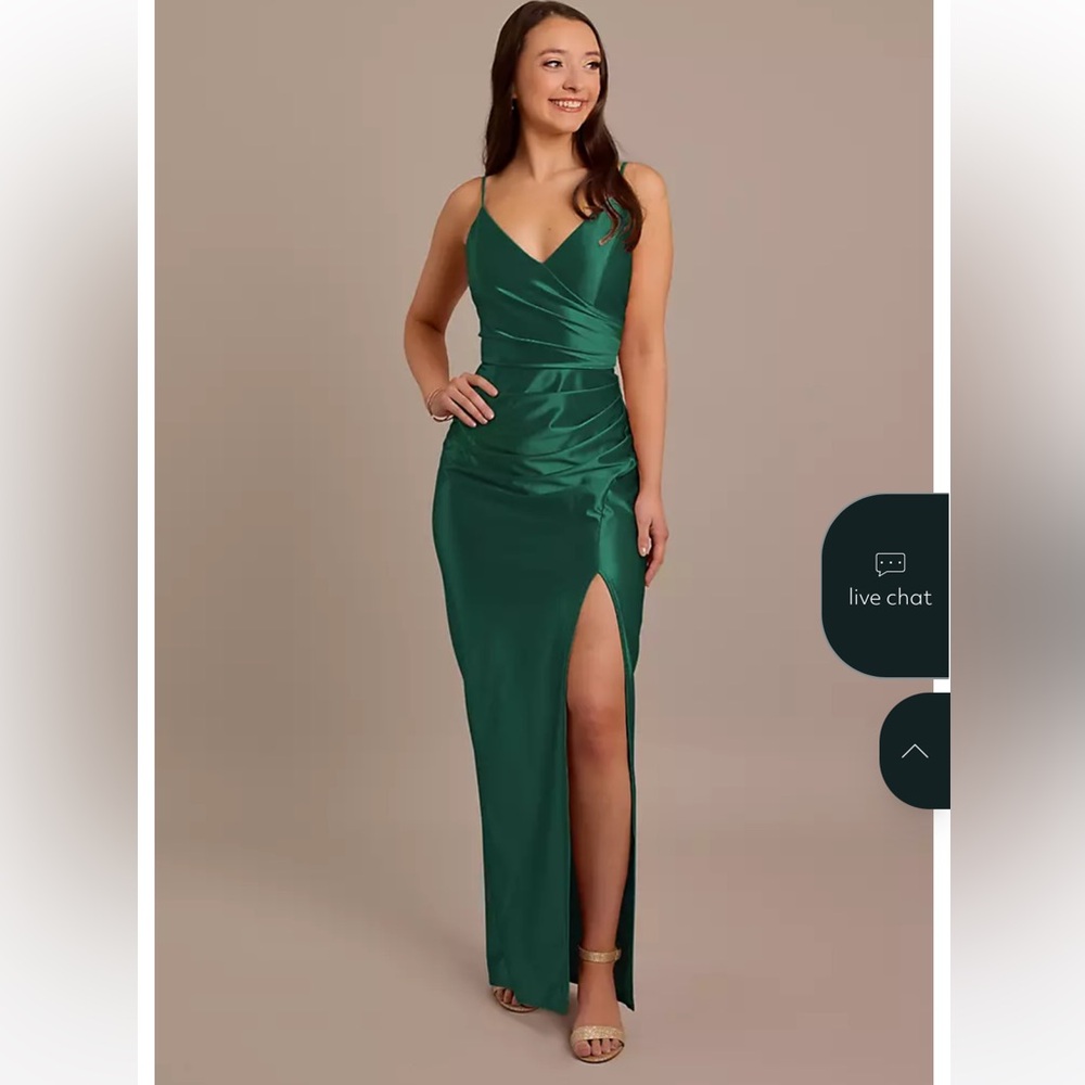 David’s Bridal Sculpting Satin Bridesmaid Dress